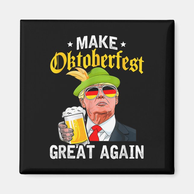 Underbar igen, roligt Pro Trump 2024 Magnet (Framsidan)