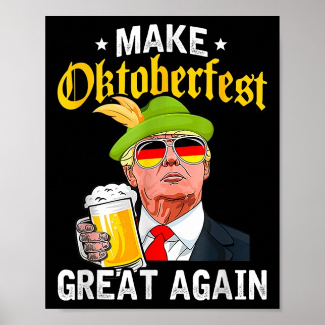 Underbar igen, roligt Pro Trump 2024 Poster (Framsidan)