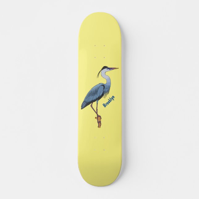 Underbar illustration av öron-tecknaden mini skateboard bräda 18,5 cm (Framsida)