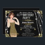 Underbar inbjudan för födelsedag för Gatsby<br><div class="desc">Fira något liknande som de gjorde i de svängande twentiesna med vårt sagolikt,  den underbar Gatsby-inspirerade inbjudan.  Huruvida planerar tar slösar du ett bacheloretteparty eller en födelsedagsfest,  din händelsebaksida i tid till den sagolika eraen av art déco och uppehälle.

//BLONDE HÅRALTERNATIV SOM ÄR TILLGÄNGLIGT I SHOP//</div>