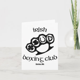Underbar Irish Boxing Manar Klubb Boston Fighting Kort