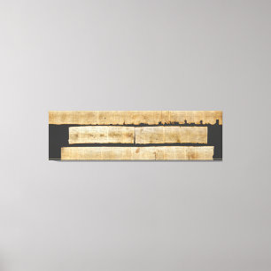 Underbar Isaiah Rulla Dead Sea Scrollss 1QIsaa Canvastryck
