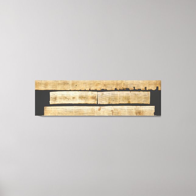 Underbar Isaiah Rulla Dead Sea Scrollss 1QIsaa Canvastryck (Framsida)