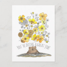 Underbar jobblärare vykort