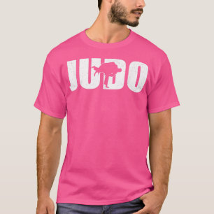 Underbar Judo Fighter Silhouette Judoka-utbildning T Shirt