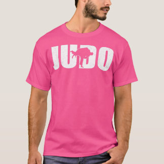 Underbar Judo Fighter Silhouette Judoka-utbildning T Shirt