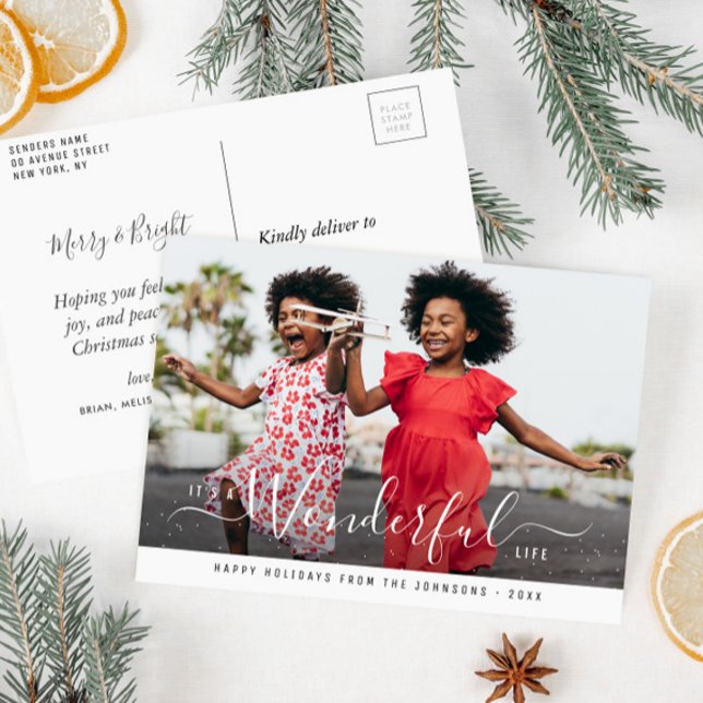 underbar julhelg vykort (Skapare uppladdad)