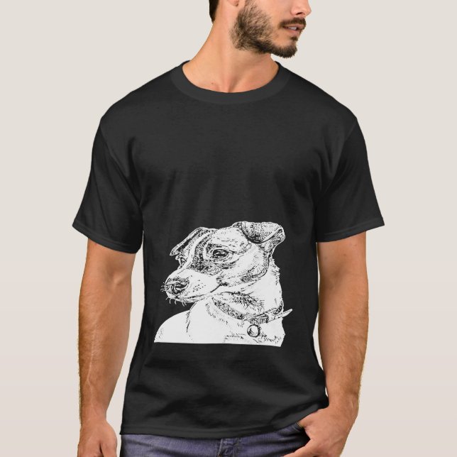 Underbar julklapp Mycket coola Jack Russell Te T Shirt (Framsida)