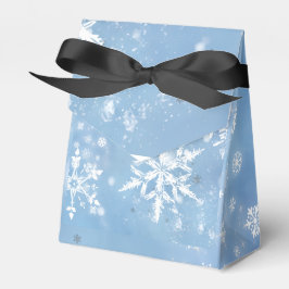 Underbar julsnö presentaskar