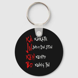 Underbar Kajukenbo Fighting Karate Judo Kenpo Kung Nyckelring