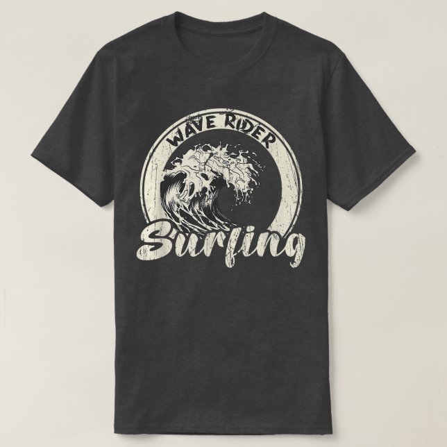 Underbar Kanagawa Wave Surfing Wave Rider T Shirt (Design framsida)