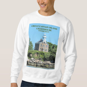Underbar kapten Island fyr, CT Sweatshirt