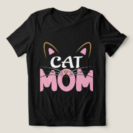 Underbar kattmamma-tee t shirt