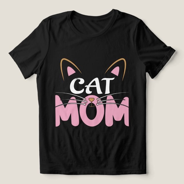 Underbar kattmamma-tee t shirt (“For every proud cat mom — wear your love loud and stylish!”)