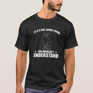 Underbar kattöverhuvud som äter katter och kattäga t shirt