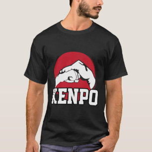 Underbar Kenpo Karate Fist Design Japansk martial T Shirt