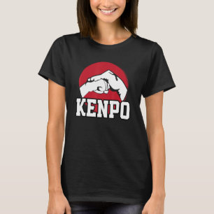 Underbar Kenpo Karate Fist Design Japansk martial T Shirt