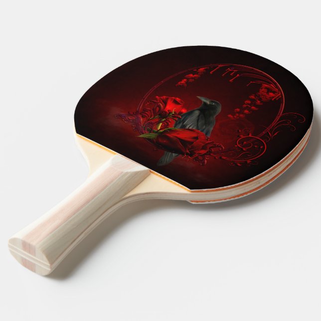 Underbar kråka pingisracket (Frontvinkel)