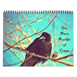 Underbar kråkafotografikalender kalender