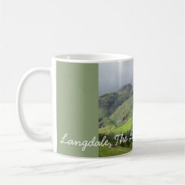 Underbar Langdale Valley, Sjö District, England Kaffemugg