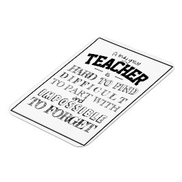 Underbar lärare Tack för att du uppskattar honom Magnet