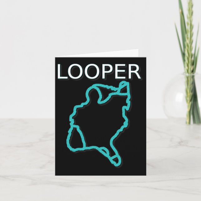 Underbar Loop Looper Boating Kort (Framsida)