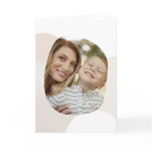Underbar mamma - minimalistisk fotofödelsedagspres