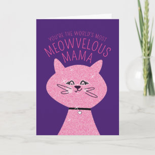 Underbar mammakatt kort