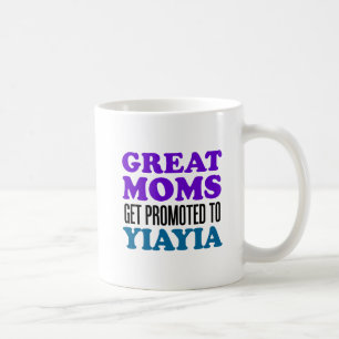 Underbar mammor som främjas till den YiaYia mugge Kaffemugg