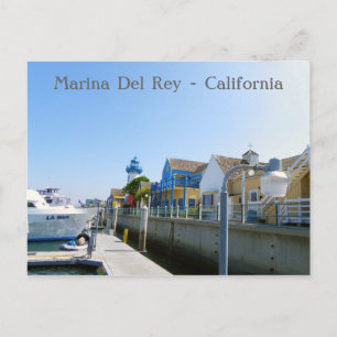 Underbar Marina Del Rey-vykort! Vykort