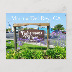 Underbar Marina Del Rey-vykort! Vykort
