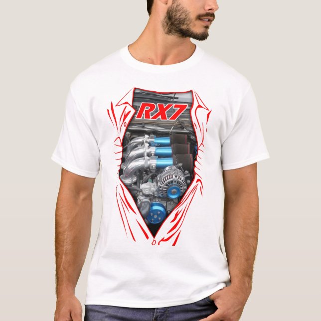 Underbar Mazda RX7-Tävla för roterande motorns str T Shirt (Framsida)