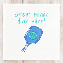 Underbar Minds Alike Humor Blue Pappersservett