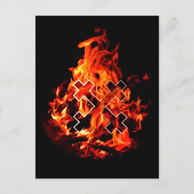 Underbar Mor (brand) Māra kor Vykort (Framsida)