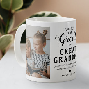 Underbar mormaféfamilj Photo Two-Tone Coffee Mugg