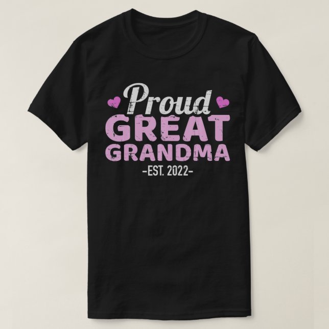 Underbar mormor 2022 t shirt (Design framsida)