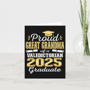 Underbar mormor 2025, Valediktorian Student Kort