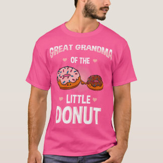 Underbar mormor av den lilla Genderna Donut Reveal T Shirt