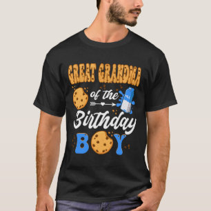 Underbar mormor av födelsedagstjuke Mjölk Cookies T Shirt