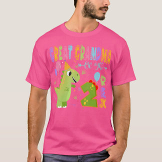Underbar mormor av rex 2:e födelsedag t shirt