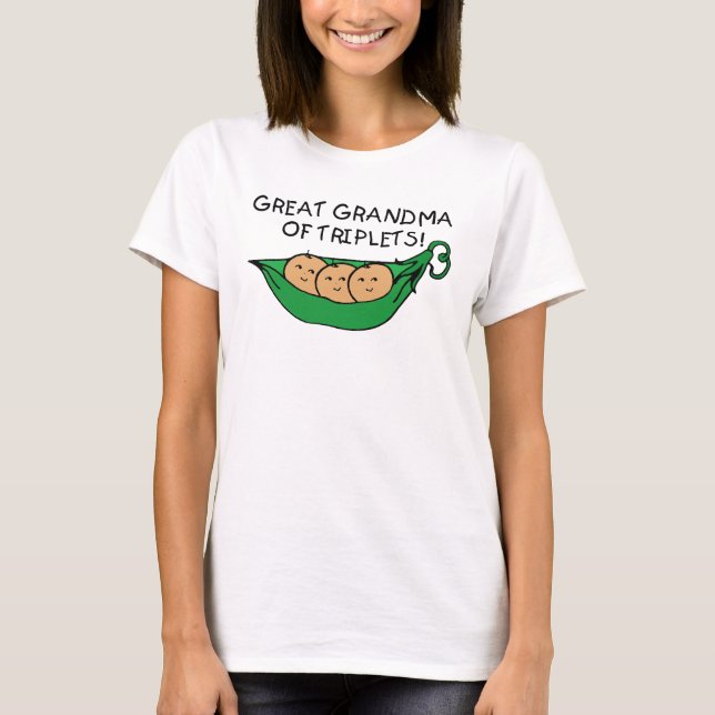 Underbar mormor av Triplets Tee (Framsida)
