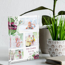 Underbar mormor Du är bästa Magentan Anemone