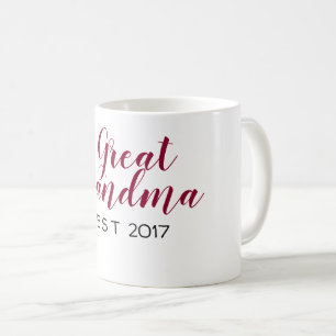 underbar mormor est kaffemugg