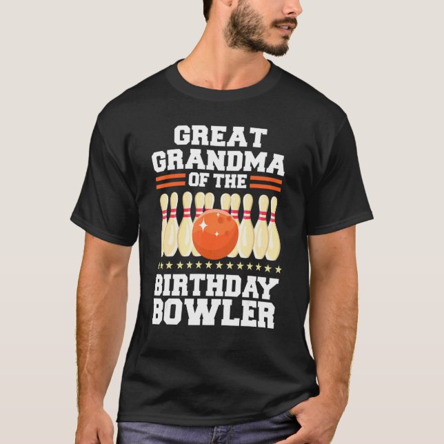 Underbar mormor från Bowlareare dagsläggningen T Shirt (Framsida)
