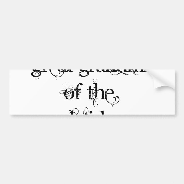 Underbar mormor från Bride Bildekal (Framsidan)