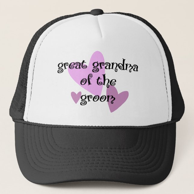 Underbar mormor i Groom Truckerkeps (Framsida)