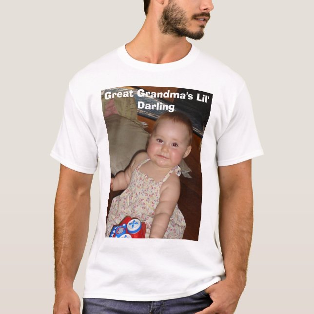 Underbar mormor Lil älskling Tee (Framsida)
