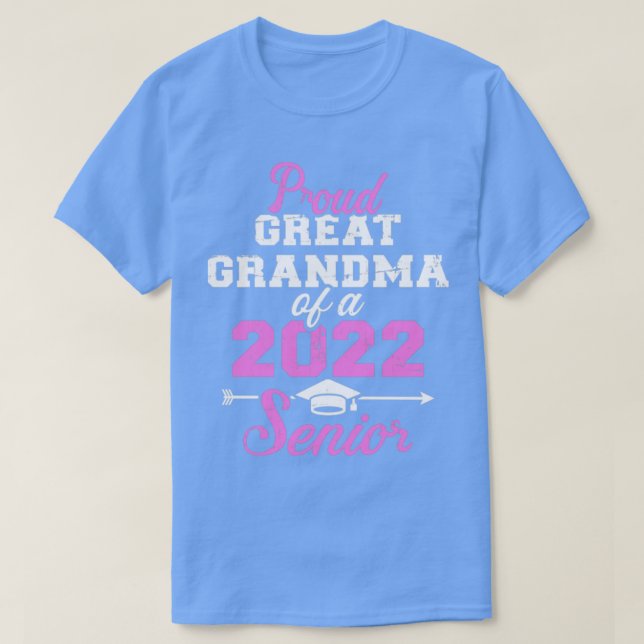 Underbar mormor på 2022 års höga studenten cl t shirt (Design framsida)
