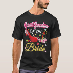 Underbar mormor på blomman av släktet Lycklig Br T Shirt