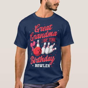 Underbar mormor på födelsedagen Bowlareare Bowling T Shirt